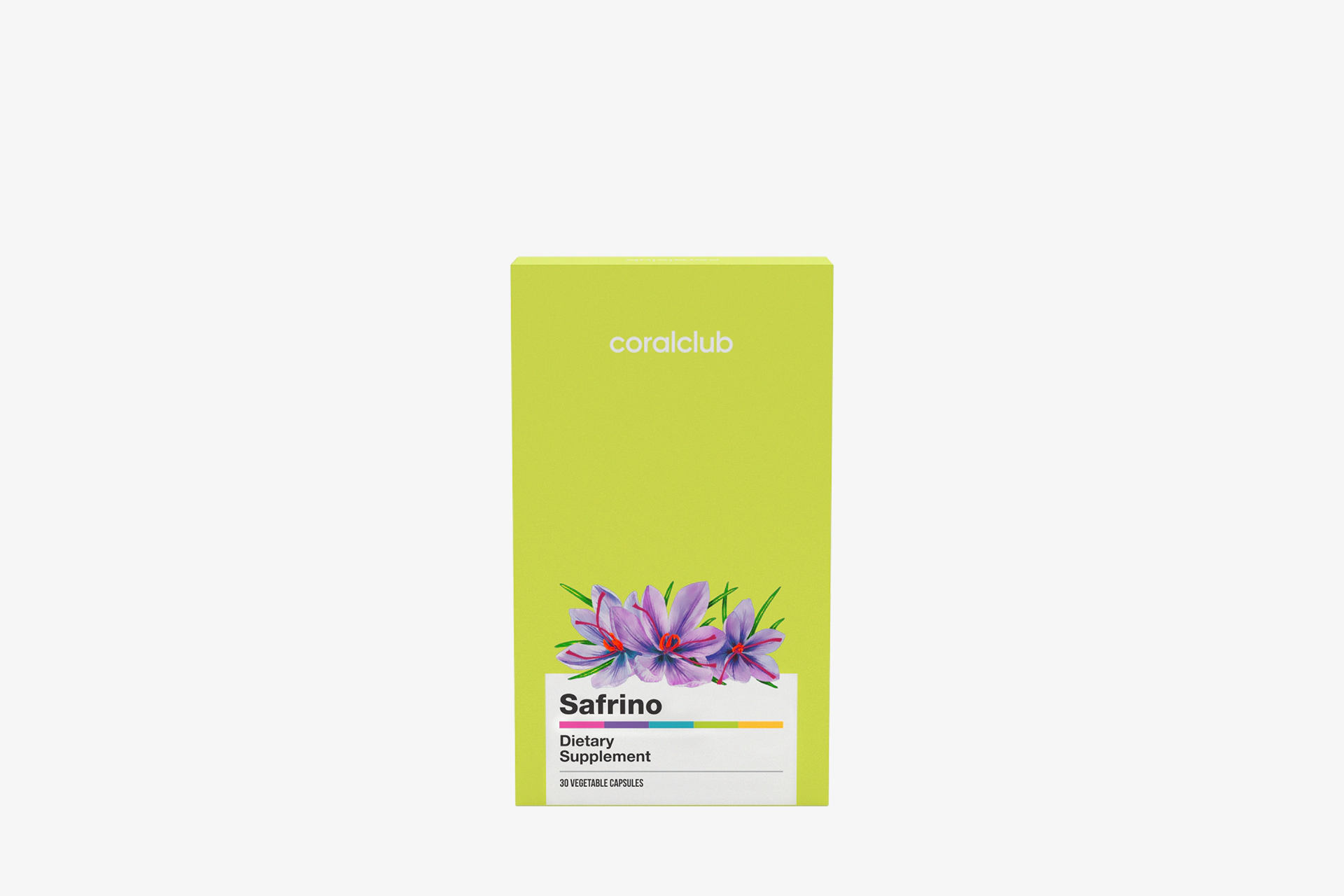 Safrino – complemento alimenticio. Peso neto: 15 g.