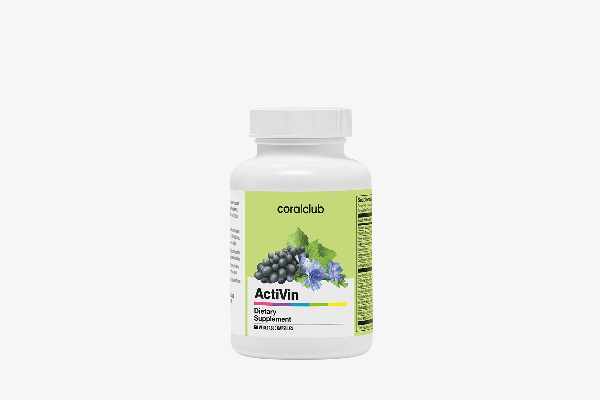 ActiVin – complemento alimenticio. Peso neto: 48 g