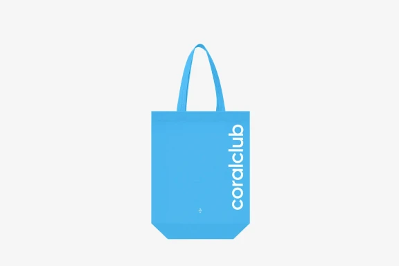 Bolsa Coral Club, turquesa