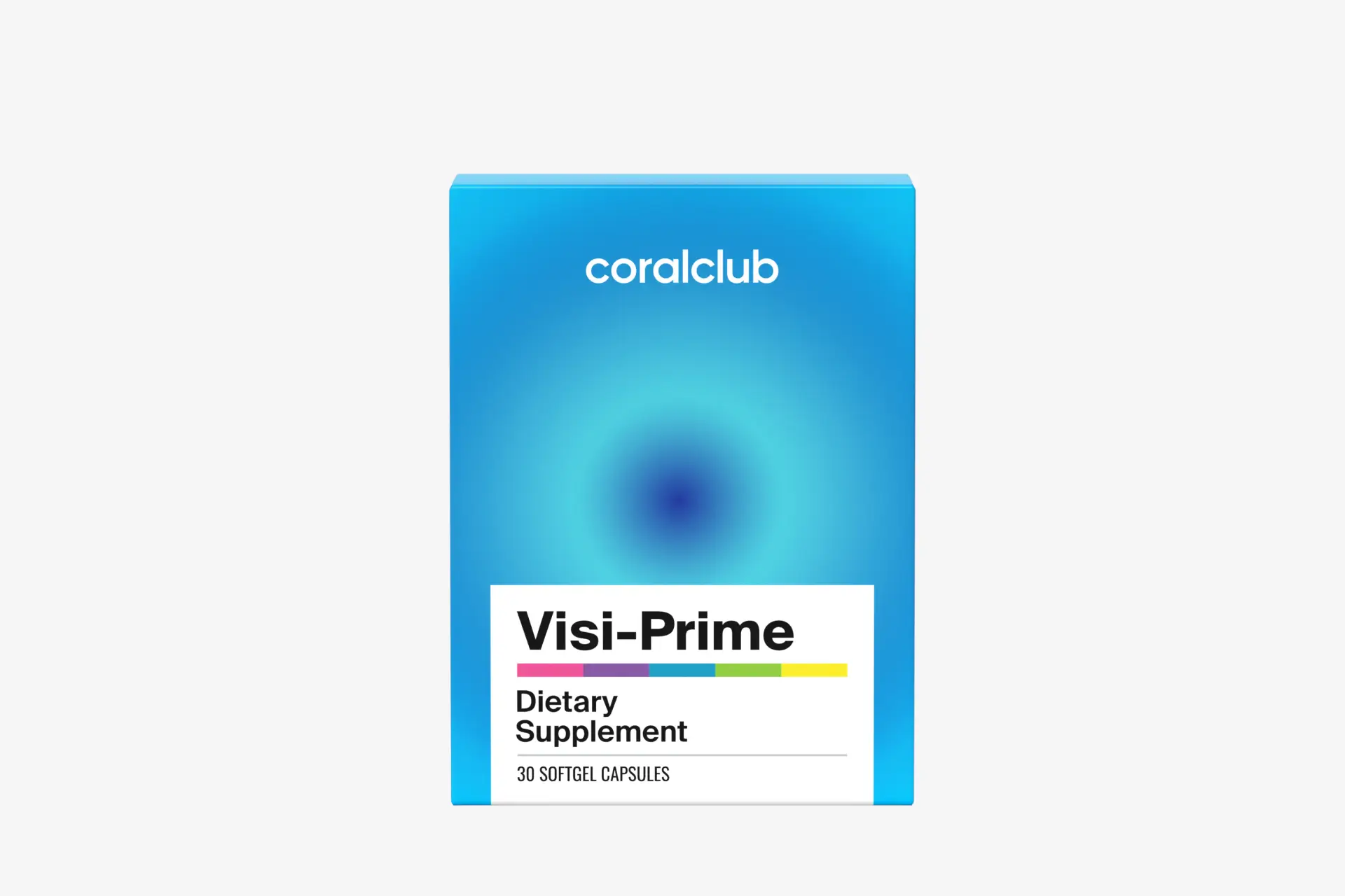 Visi-Prime – complemento alimenticio. Peso neto: 31 g.